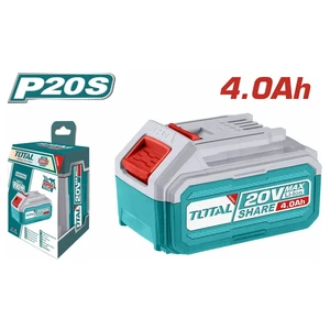 סוללת ליתיום-יון 20V בקיבולת 4.0Ah מבית TOTAL