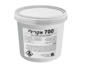 דבק אקרילי 700 - 4.5 ק"ג
