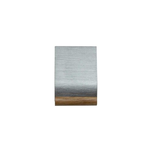 ידית רוכבת Edge Wood ניקל מוברש/עץ אלון ‏- כל הגדלים