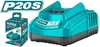 מטען מהיר לסוללה 20V לכלי עבודה וגינון TOTAL דגם TFCLI2001E