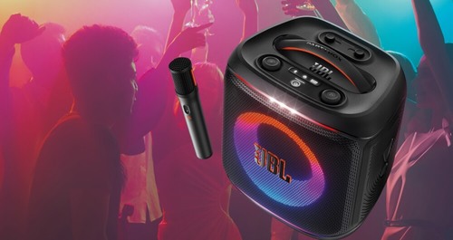 רמקול עם מיקרופון אלחוטי JBL PartyBox Encore2+Mic