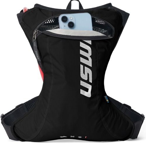 תיק רכיבה שחור - USWE RACE 2.0 2L HYDRATION PACK