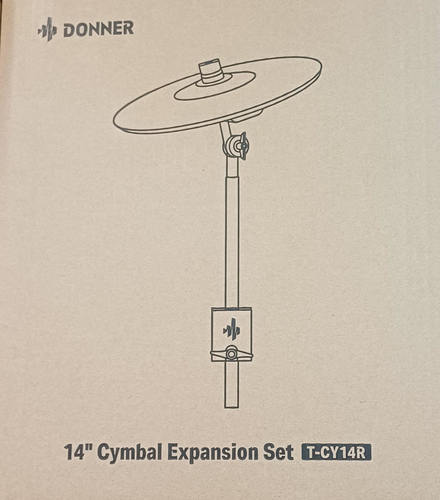 מצילה אלקטרונית 3 אזורים EC7026 + סטנד T-CY14R מבית DONNER