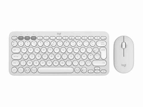 סט מקלדת ועכבר Logitech PEBBLE 2 COMBO K380S