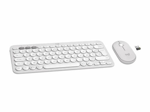 סט מקלדת ועכבר Logitech PEBBLE 2 COMBO K380S