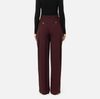 Straight enver satin trousers with double darts
