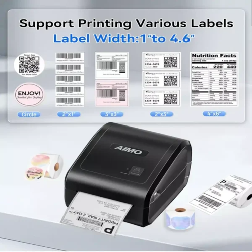 מדפסת תוויות עסקית תרמית Aimo D550BT