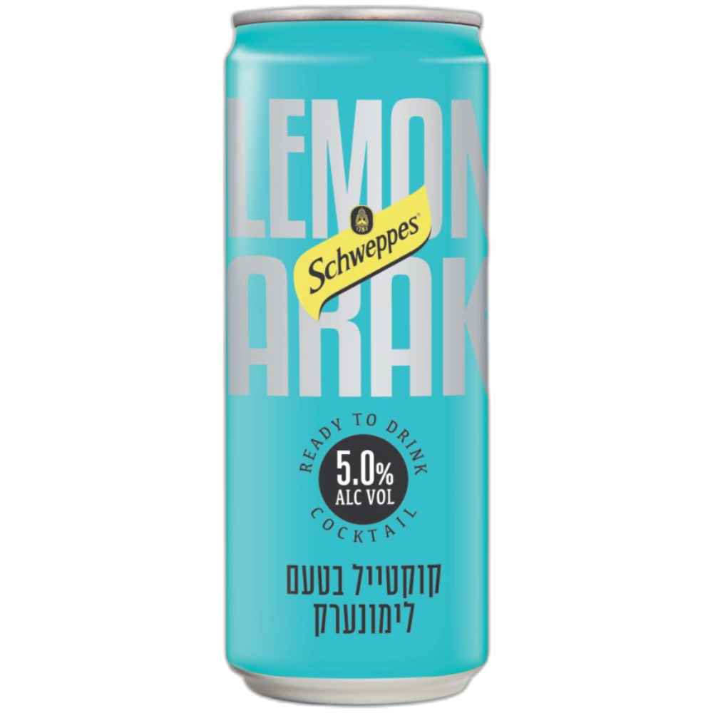 שוופס קוקטייל לימונערק פחית - 330 מ"ל
