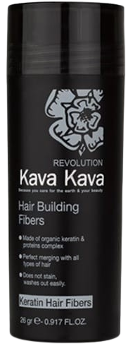 Kava Kava Hair Building Fibers 26G קווה קווה אבקת סיבי שיער