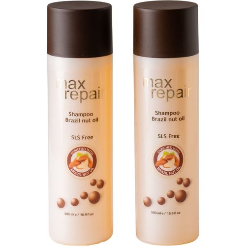 זוג שמפו לשיקום השיער MAX REPAIR לכל סוגי השיער מקס ריפר 500 מ