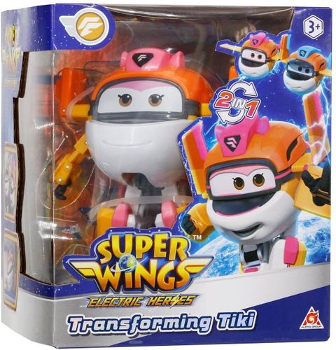 טיקי משנה צורה מרובוט למטוס (עונה 8)