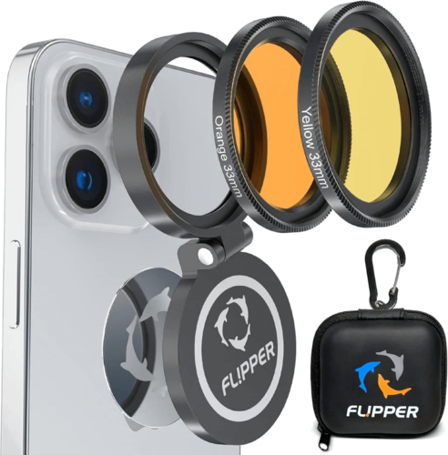 עדשה לצילום אלמוגים  FLIP KICK PHONE FILTER