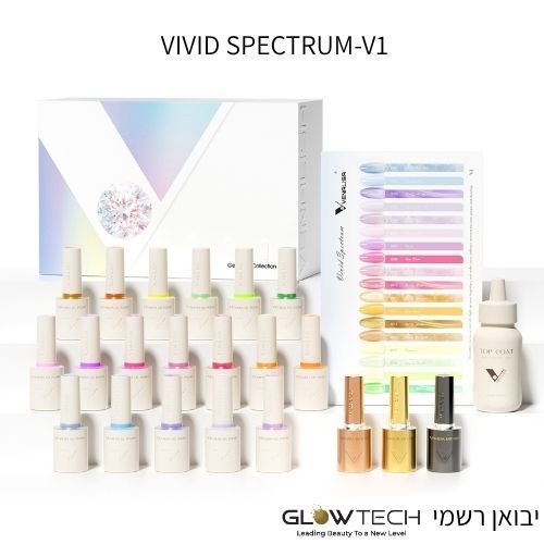 מזוודה VENALISA  ונליסה 10 מ״ל  18 גוונים 4 מקשרים V1