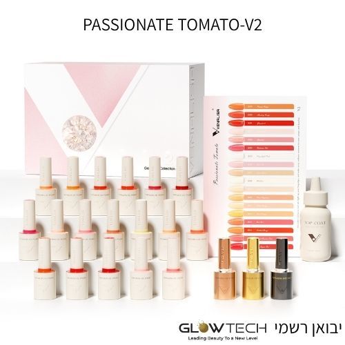 מזוודה VENALISA  ונליסה 10 מ״ל  18 גוונים 4 מקשרים V2