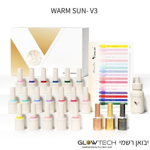 מזוודה VENALISA  ונליסה 10 מ״ל  18 גוונים 4 מקשרים V3