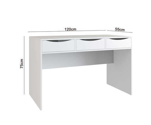 שולחן כתיבה איכותי 3 מגירות