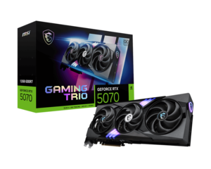 כרטיס מסך MSI  RTX 5070 12G GAMING TRIO OC