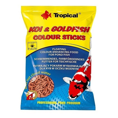 קוי גולדפיד סטיקס 90 גרם Koi & Goldfish Colour Sticks