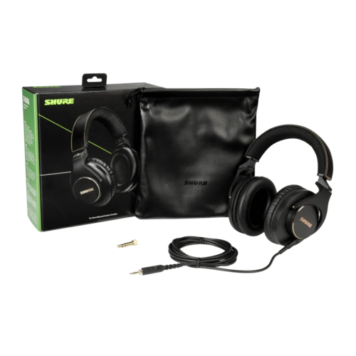 אוזניות מוניטור מקצועיות לאולפן דגם SRH840A מבית Shure