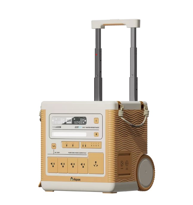 תחנת כח ניידת ARK PRO 2400 IP67 ULTRASEAL TECH