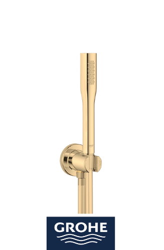סט מזלף GROHE זהב מוברש דגם 26404GN0