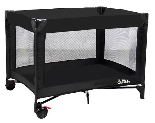 לול קמפינג / מיטה ניידת טופז QUICK FOLD לתינוק עם קיפול ופתיחה ביד אחת - שחור