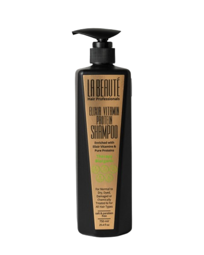 La Beaute Elixir Vitamin Protein Shampoo 750ML לה בוטאה שמפו אליקסיר
