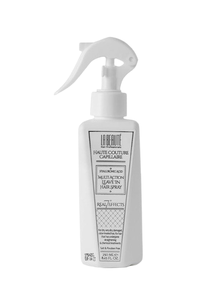 La Beaute Haute Couture Multi Action Leave In Hair Spray 250ML לה בוטאה ספריי מתיר קשרים הוט קוטור