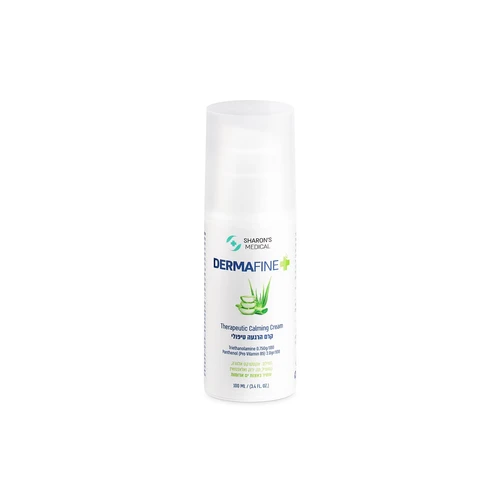 +Dermafine דרמפין פלוס קרם הרגעה טיפולי לעור מגורה ואדמומי שרונ'ס - 100 מ