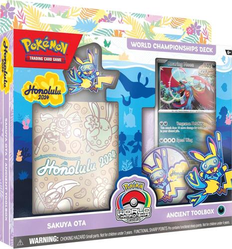קלפי פוקימון דק אליפות העולם הונולולו 2024   World Championship Decks (WCD)