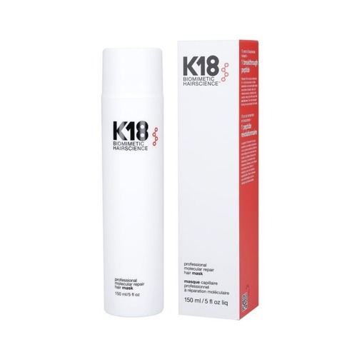 K18 מסכה לשיקום מולקולרי לשיער קיי 18 leave-in molecular repair hair mask 150ml