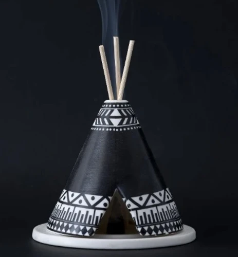 מבער קטורת טיפי אינדיאני Teepee