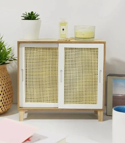 מיני שידת עץ ארגונית תכשיטים ואקססוריז Cabinet
