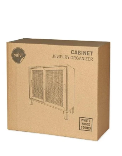מיני שידת עץ ארגונית תכשיטים ואקססוריז Cabinet