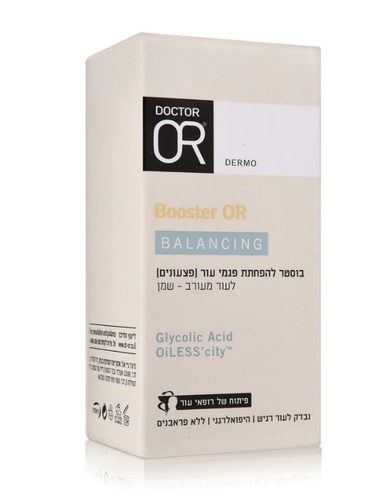 בוסטר להפחתת פצעונים Doctor Or | BALANCING 