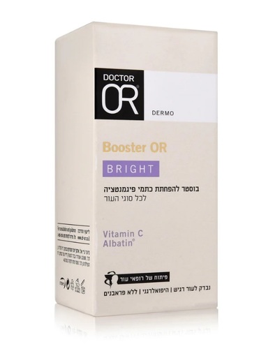 בוסטר להפחתת כתמי פיגמנטציה Doctor Or | BRIGHT 