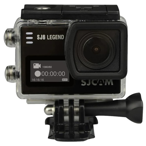 מצלמת אקסטרים SJ6 Legend 4K בצבע שחור מבית SJCAM