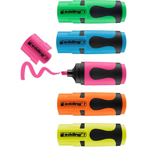 סט 5 מיני מרקרים זוהרים MINI TEXTMARKER  