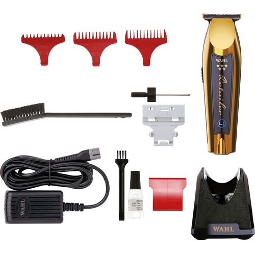 מכונת תספורת מקצועית  WAHL דגם Detailer 5 Stars Gold 08171-716 | שנתיים אחריות יבואן רשמי