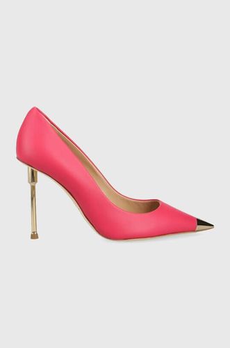 Leather high heels ; Inside, genuine leather ; Outsole, genuine leather