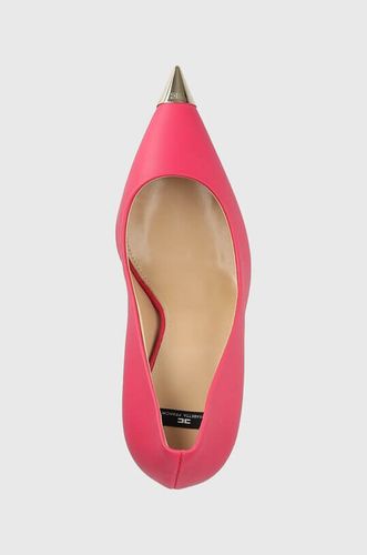 Leather high heels ; Inside, genuine leather ; Outsole, genuine leather
