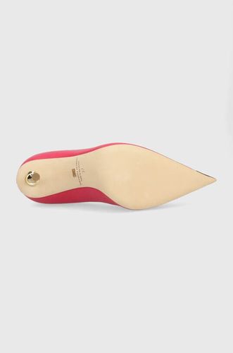 Leather high heels ; Inside, genuine leather ; Outsole, genuine leather