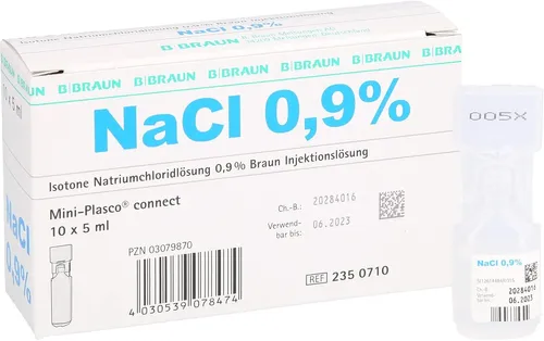 תמיסת NACL סודיום 0.9% - 20 יחידות