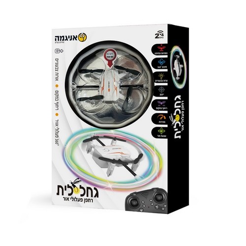 רחפן אורות עם שלט ופעלולים