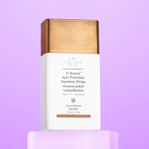 ברונזר דרנק אלפאנט Drunk Elephant D-Bronzi™ Anti-Pollution Sunshine Drops