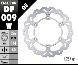 דיסק בלם גלפר - GALFER DISC DF009W