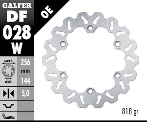 דיסק בלם גלפר - GALFER DISC DF028W