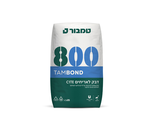 דבק קרמיקה 800 לבן טמבור