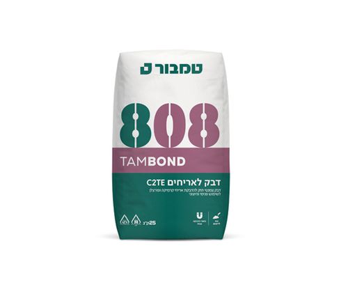 דבק לאריחים 808 C2TE צבע לבן 