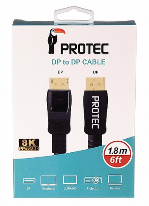 כבל DP 8K אורך 1.8 מטר